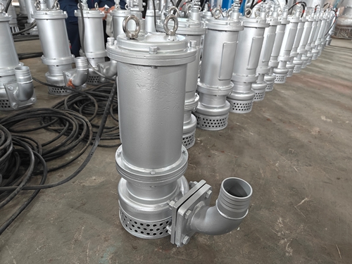 wq潜水排污泵安装