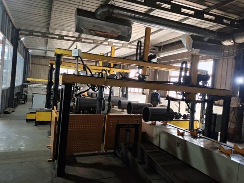 外壳体件自动组对、自动焊接生产线
